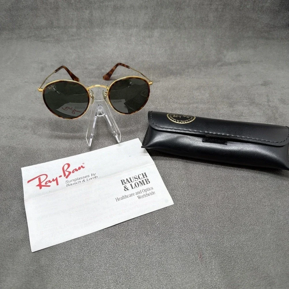 Vintage RAY BAN W1674 YOUTH SIZE Bausch & Lomb Round Sunglasses
